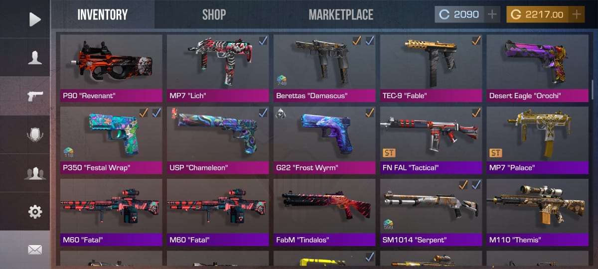 Fresh Account with Hot Skins, Great K/D, Batt
